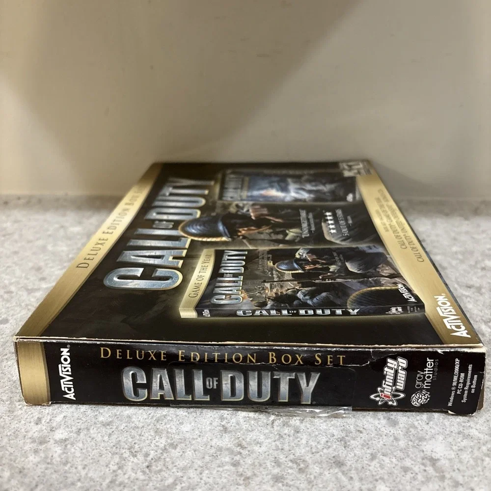 Call of Duty Deluxe Edition Game Of The Year & United Offensive* Box Set